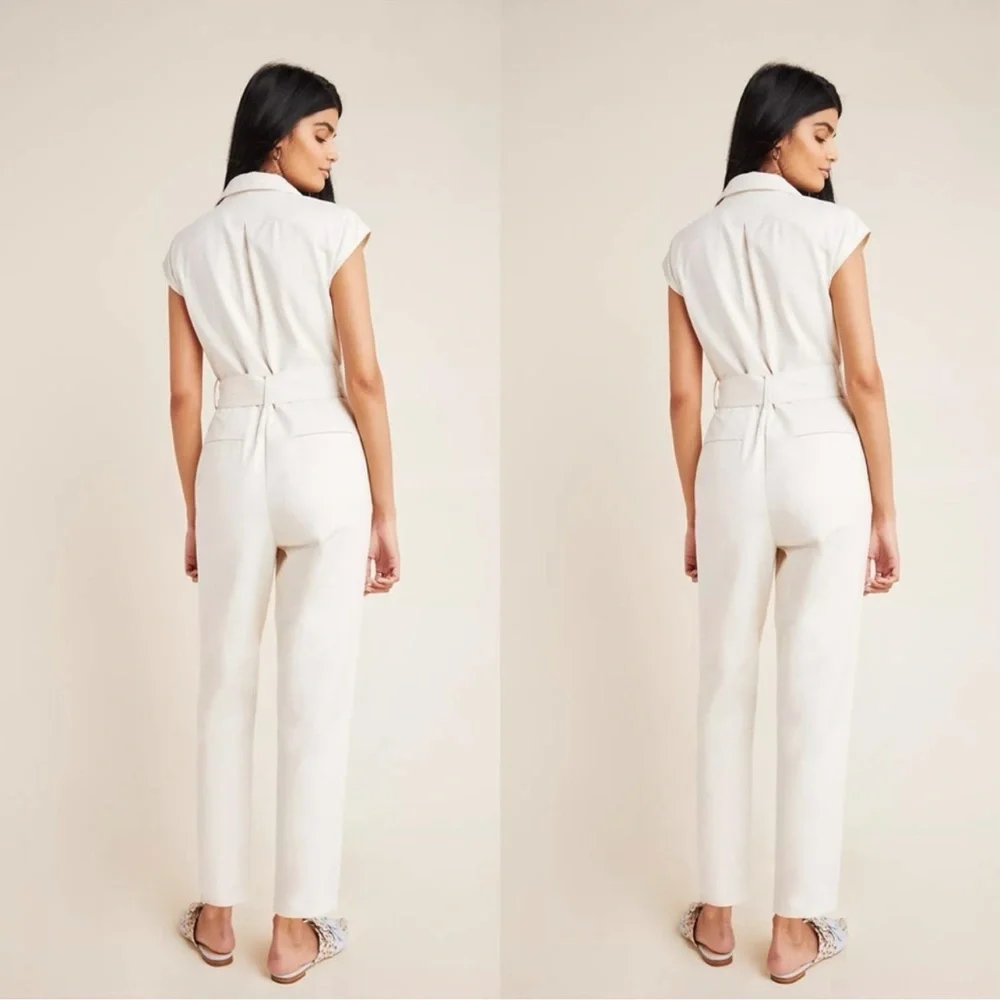 Anthropologie Eliza Utility Jumpsuit - Picture 4 of 9